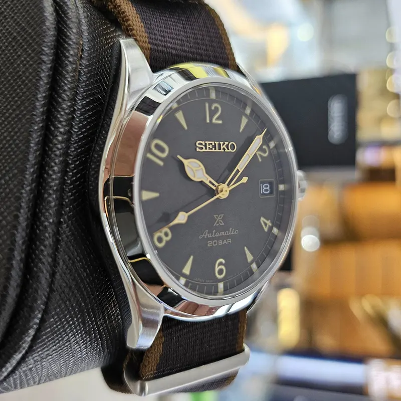 Seiko Prospex Land “Baby Alpinist” Brown Dial Men's Watch- SPB211J1